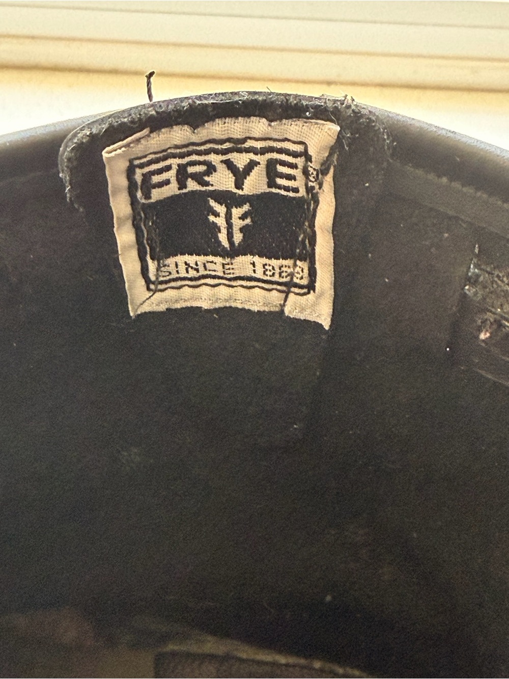 Frye Women’s Black Leather Engineer Boots with Buckle Strap - Picture 3 of 5